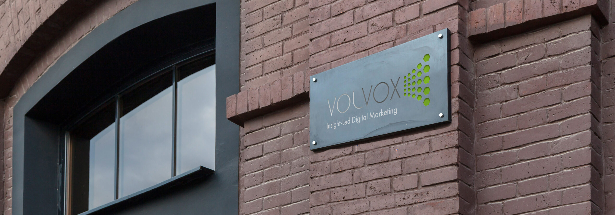 Volvox Office Sign Header